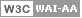 Level Double-A conformance icon, W3C-WAI Web Content Accessibility Guidelines 1.0