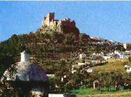 Foto: Vista del castillo de Alburquerque
