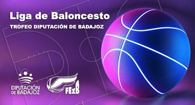 Cartel Trofeo Baloncesto Diputación de Badajoz