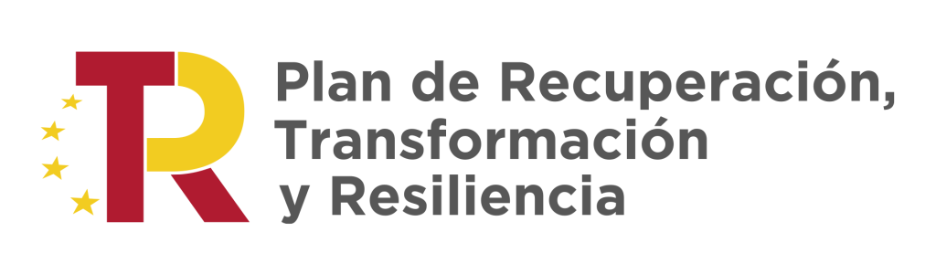 Logo Plan de Recuperación, Transformación y Resiliencia