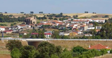 Foto: Vista de Aljucén